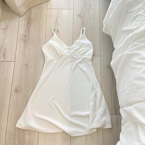 white babydoll dress